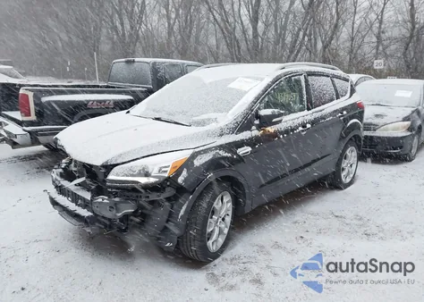 2014 Ford Escape Titanium from USA, damaged, VIN 1FMCU9JX9EUB41081